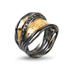 Nebula Pavé Slim ring