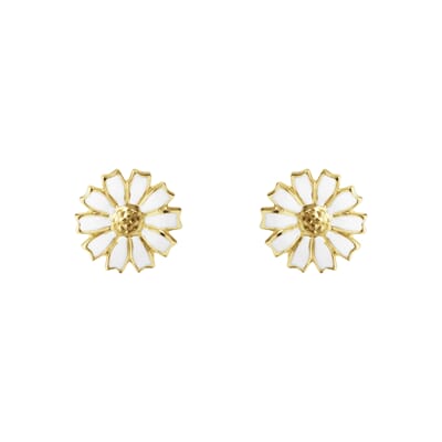 21.20001719 20001719_DAISY_EARSTUD_2025_SILVER_GP_WHITE_ENAMEL_7MM.jpg